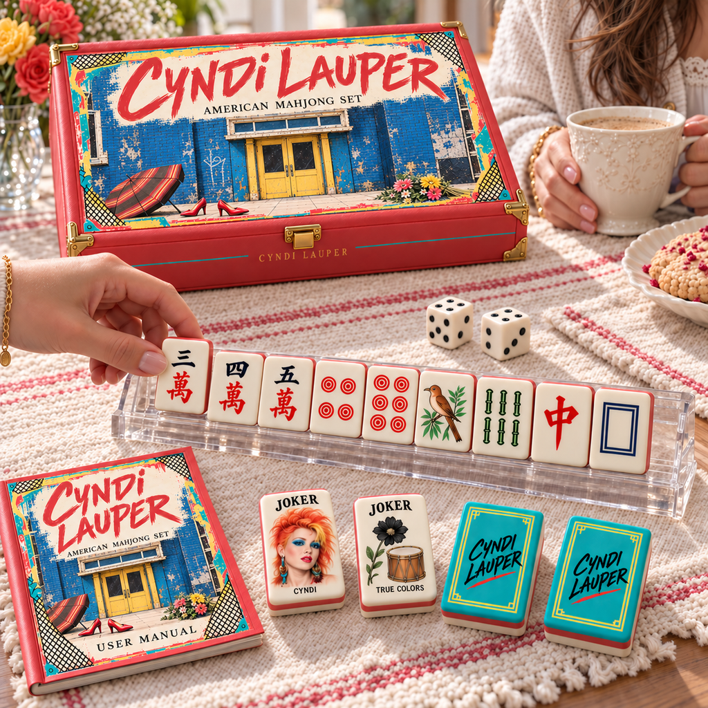 Premium CDL Mahjong Tiles Set TTMH