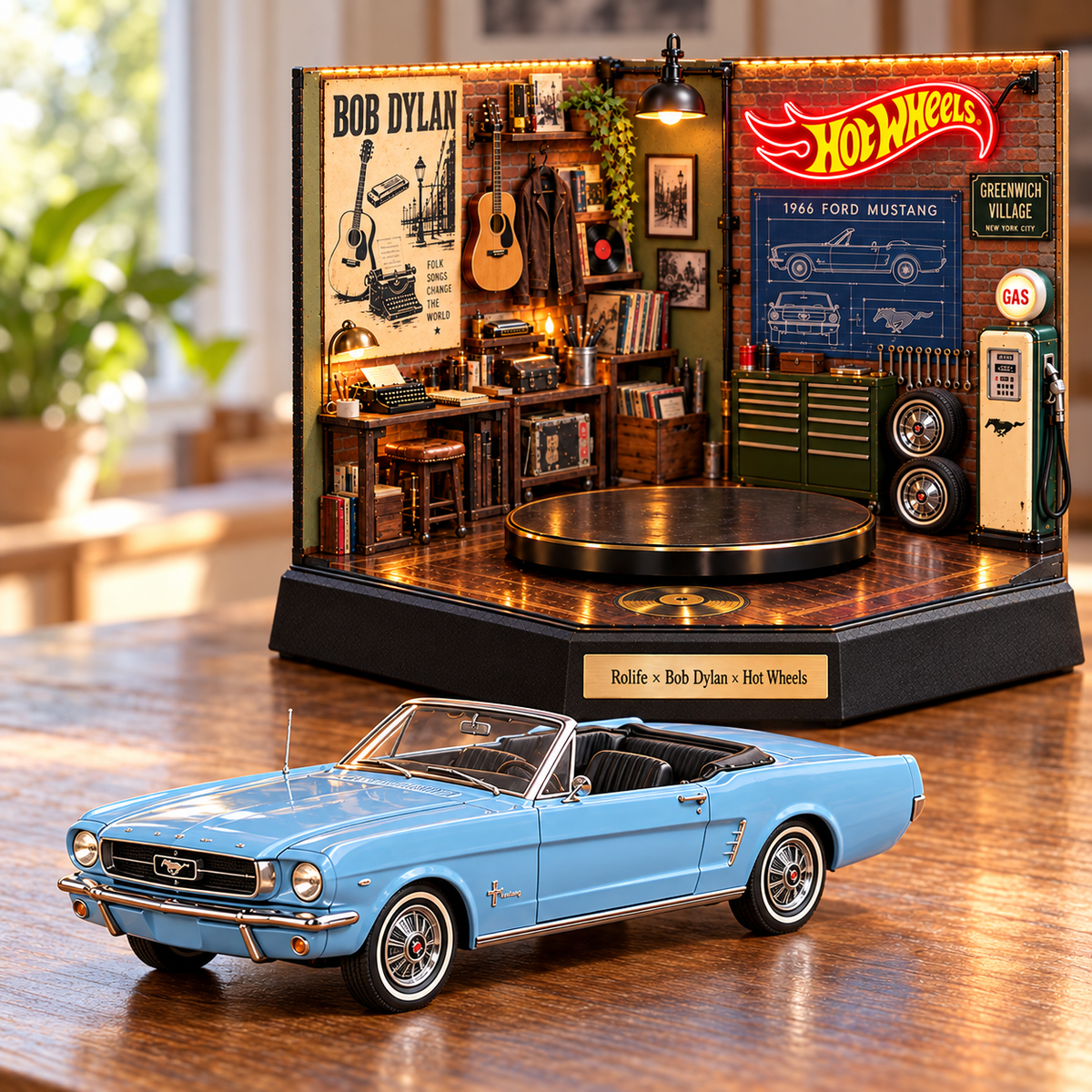 BDL Collectible Car Garage Diorama PNPA