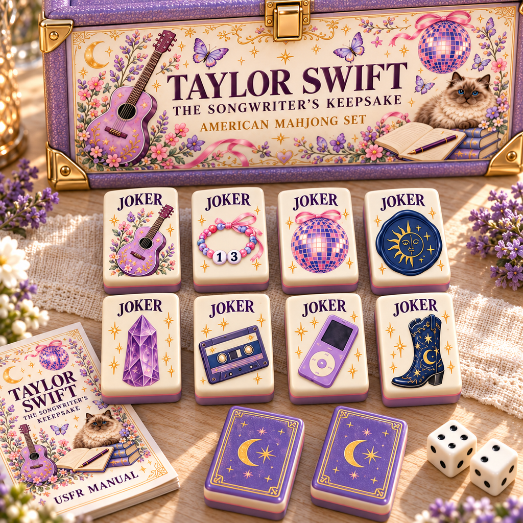 Premium TLSW Mahjong Tiles Set PVNA