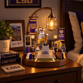 LSU Themed Bedside Lamp DNBN