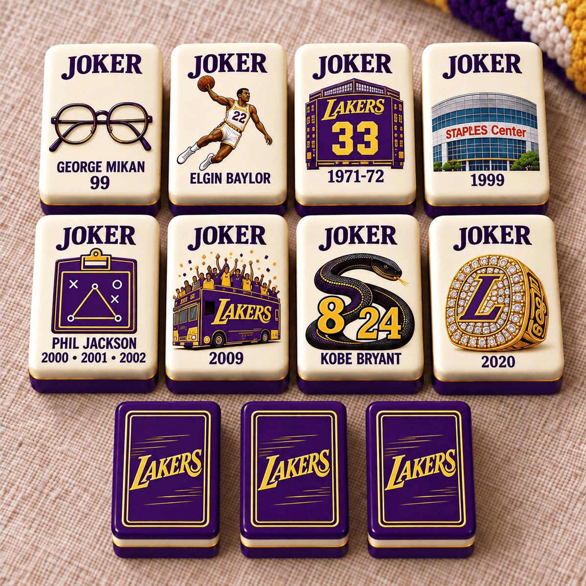 Premium LAL Mahjong Tiles Set TTMH