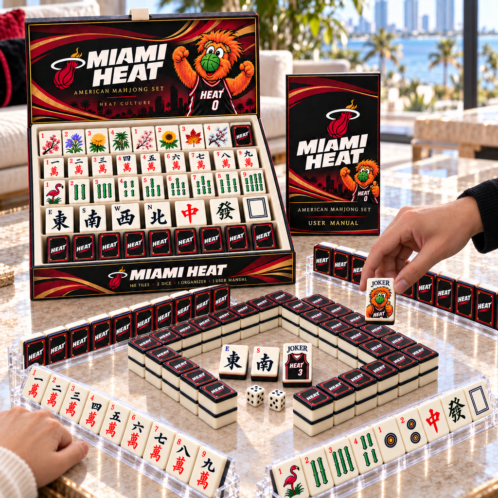Premium MMH Mahjong Tiles Set TTMH