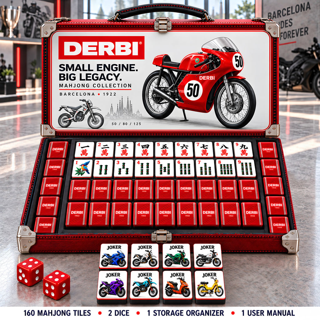 Premium DEB Mahjong Tiles Set PVNA